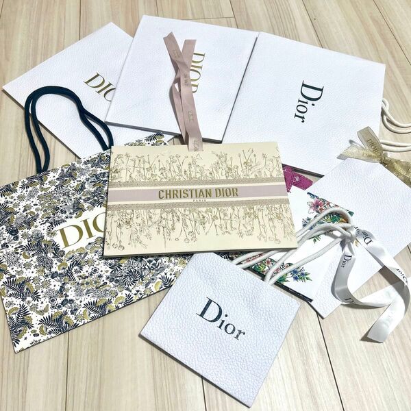 DIOR ショッパー 詰め合わせ セット エコバッグ ノベルティ ディオール ショップ袋 ショッパー ブランド紙袋