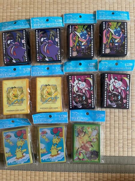 ポケモンカード デッキシールド スリーブ ピカチュウ イーブイ まとめ売り