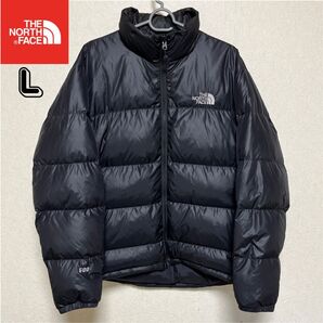 THE NORTH FACE ブラックダウンジャケットノー600フィル Lサイズ ノースフェイス 600FP