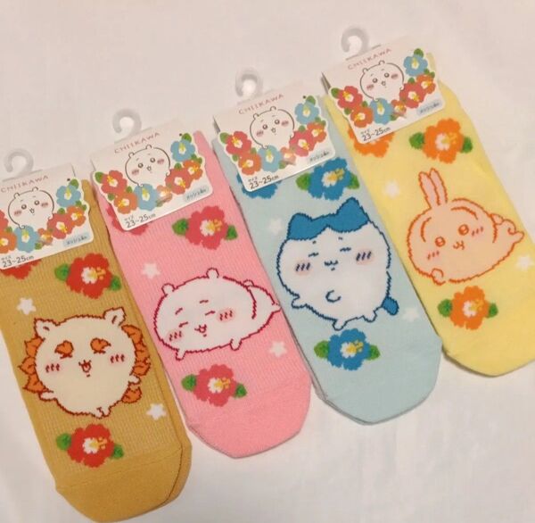 ちぃかわ ちいかわ 靴下 親子お揃い ペア ソックス 23-25cm ディックブルーナ アンパンマンコレクション 保育士 保育園