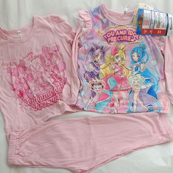 110センチ キミとアイドルプリキュア パジャマ 光るパジャマ