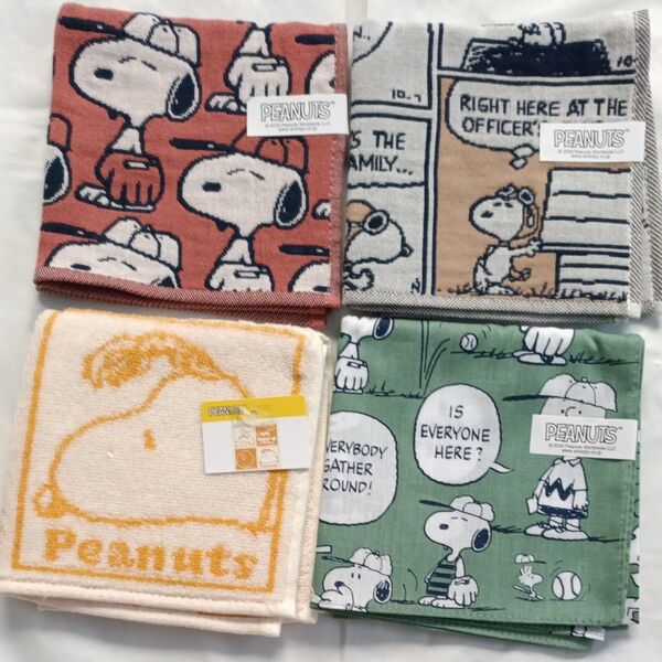 スヌーピー ハンカチ タオルハンカチ ガーゼハンカチ SNOOPY ミニタオル バンダナ