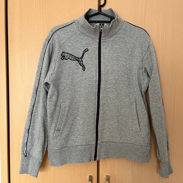 【最終価格】 PUMA トラックジャケット フルジップスウェット ジャージ グレー