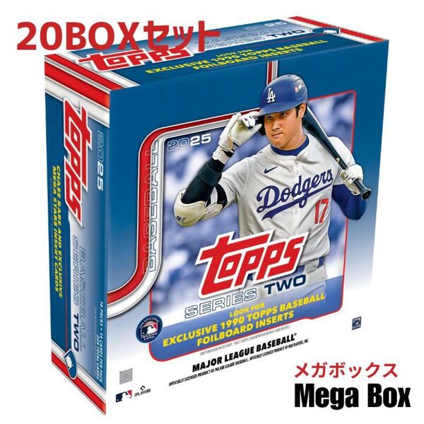 Topps 2025 Series 2 Mega Box 20BOXセット