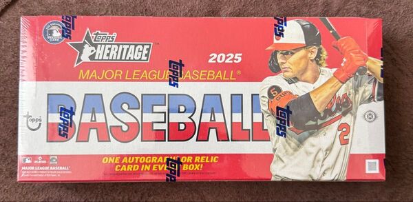MLB 2025 Topps Heritage Baseball Box