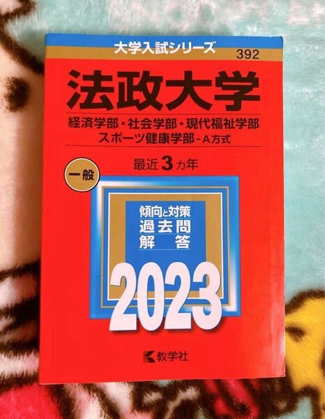 法政大学 一般 赤本 2023 経済学部 社会学部 現代福祉学部 スポーツ健康学部 A方式 過去問