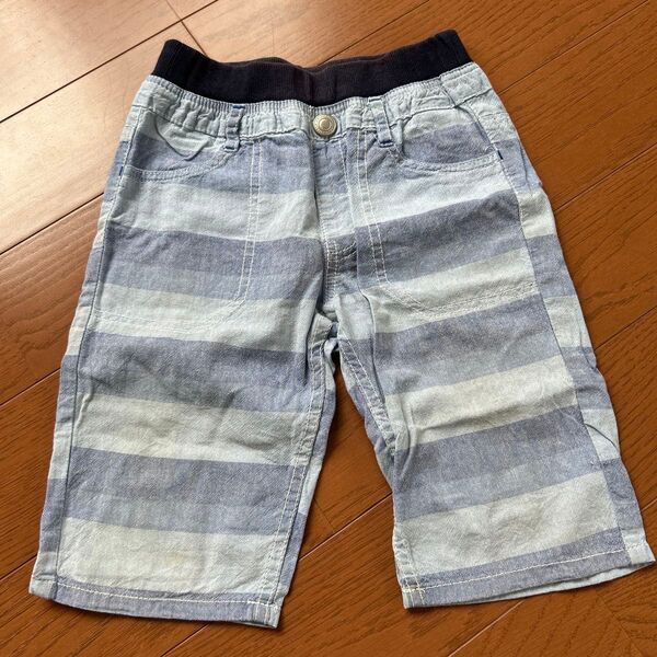 キッズ ハーフパンツ ボーダー ズボン 半ズボン