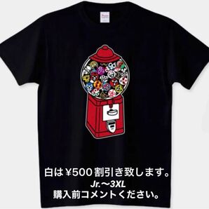 プロレス Tシャツ ガチャガチャ チャンピオン ルチャリブレ マスクマン ミル・マスカラス 覆面レスラー メキシコ フィギュア 黒
