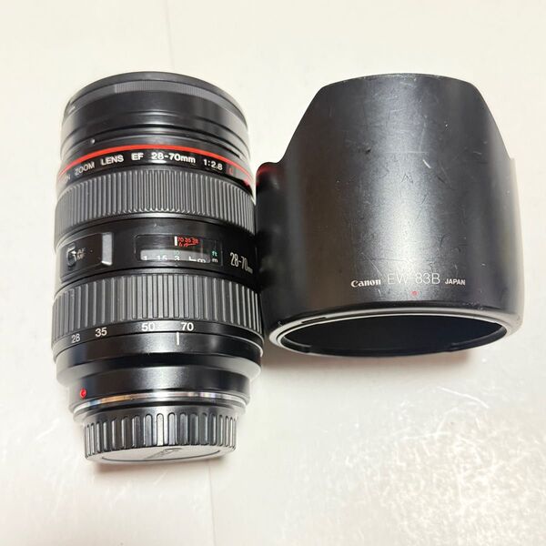 キヤノン Canon EFレンズ EF28-70mm F2.8L USM フード付き