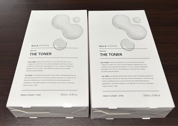 BULK HOMME THE TONER 2個セット