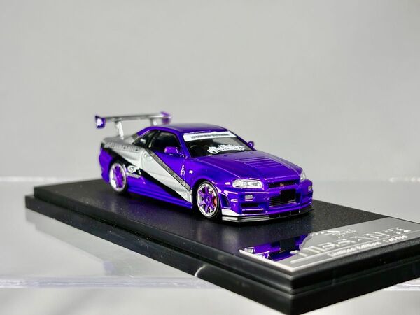 Nissan スカイライン R34 1/64スケール