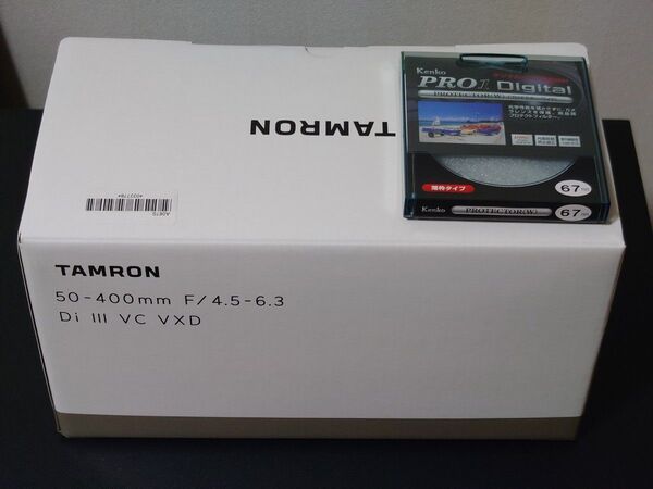 ほぼ新品☆TAMRON 50-400mm F/ 4.5-6.3+プロテクターセット☆ソニーeマウント