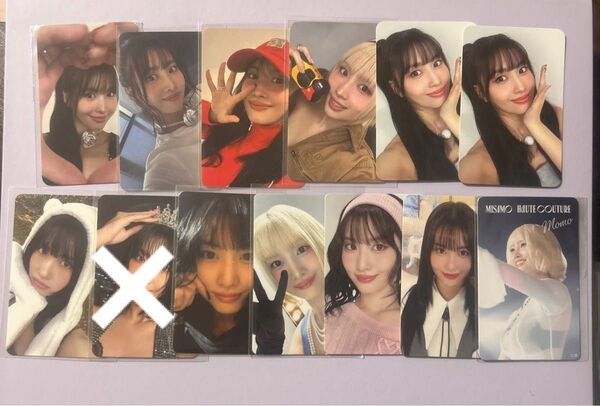 TWICE Strategy withYouth haute couture モモ トレカ 特典 まとめ売り