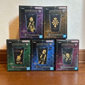 キングダムハーツ 一番くじ F賞 デザインタンブラー5種セット