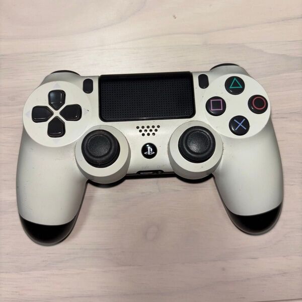 【ジャンク品】PS4 ワイヤレスコントローラー DUALSHOCK4 SONY ホワイト Playstation4