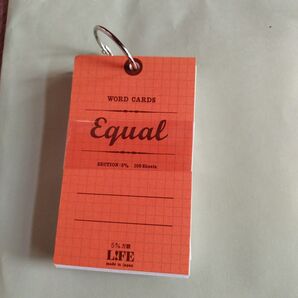 LIFE Equal ワードカード 5mm方眼 100シート