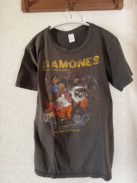 ラモーンズ RAMONES ロックTシャツ バンT ヴィンテージ バンドT バックプリント Mサイズ