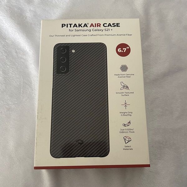 【早い者勝ち!】PITAKA MAGEZ CASE Samsung Galaxy S21+ ブラック
