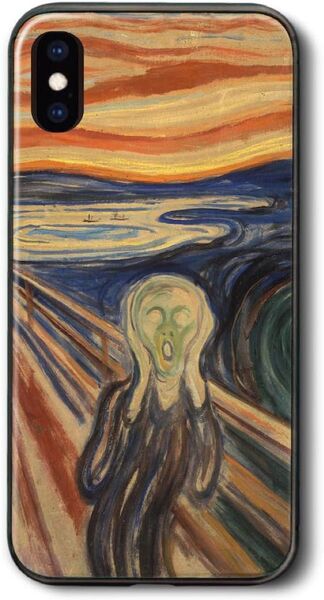iPhoneX / iPhoneXS スマホケース アート 個性的 絵画