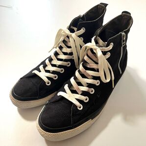 converse×bedwin オールスター ハイカット ブラック スウェード