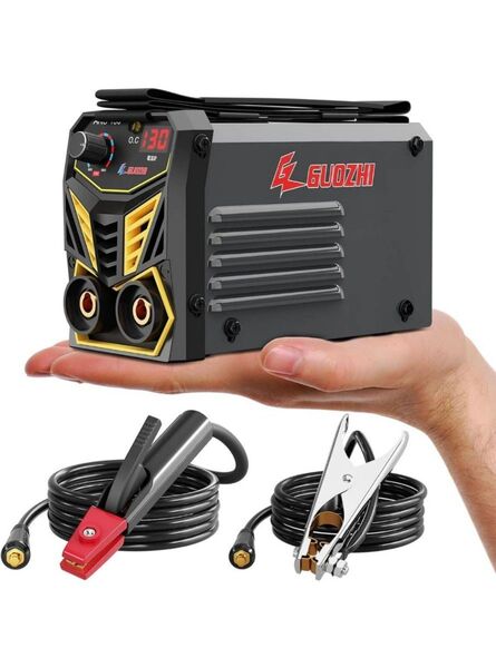 100v 130A 溶接機 アーク溶接 インバーター直流 半自動 ポータブル アーク溶接機 インバーター半自動 ミニポータブル