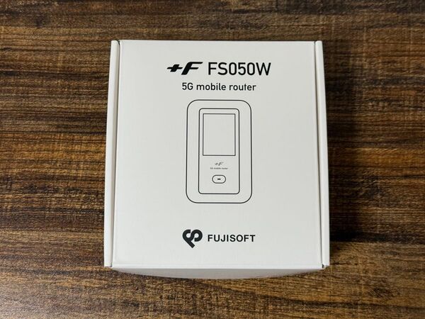 モバイルルーター (SIMフリー) +F FS050W FS050WMB1
