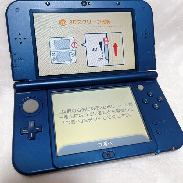 最終値下げ Newニンテンドー3DS LL メタリックブルー