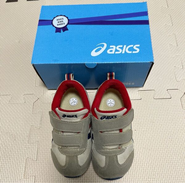 アシックス スニーカー ローカット キッズ 15.5マルチカラー asics