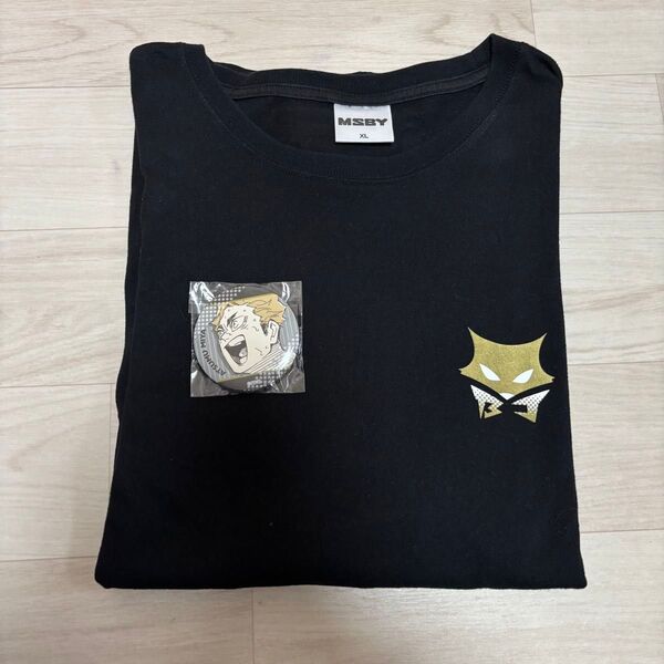ハイキュー 宮侑 ロングTシャツ 特製缶バッジ