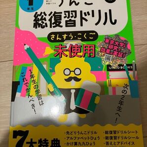 うんこ総復習ドリル さんすう こくご 小学1年生 教材 子供