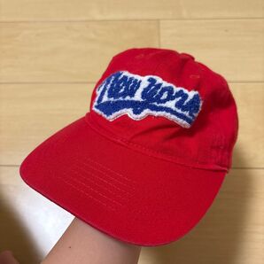 BREEZE キャップ 赤 52-54cm 男の子