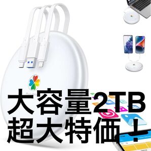 iPhone 外付けHDD 2TB