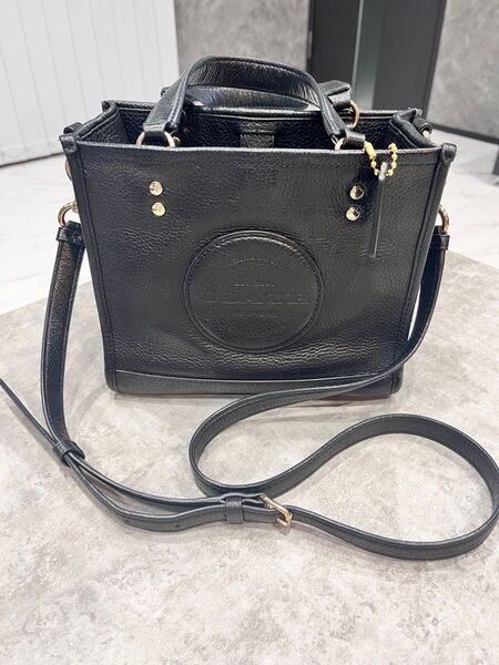 COACH コーチ ショルダーバッグ 2way ブラック