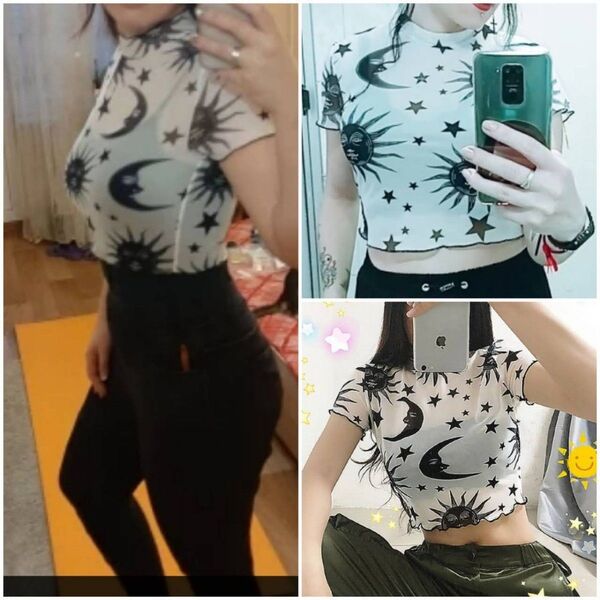 レディース 服 Tシャツ カットソー 半袖 トップス ホワイト イベント 衣類 ちびT カットソー