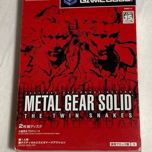 ゲームキューブ メタルギアソリッド ツインスネークス GC ソフト Nintendo