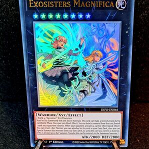 ★お洒落北米版★遊戯王【UR エクソシスターズ・マニフィカ】EU版