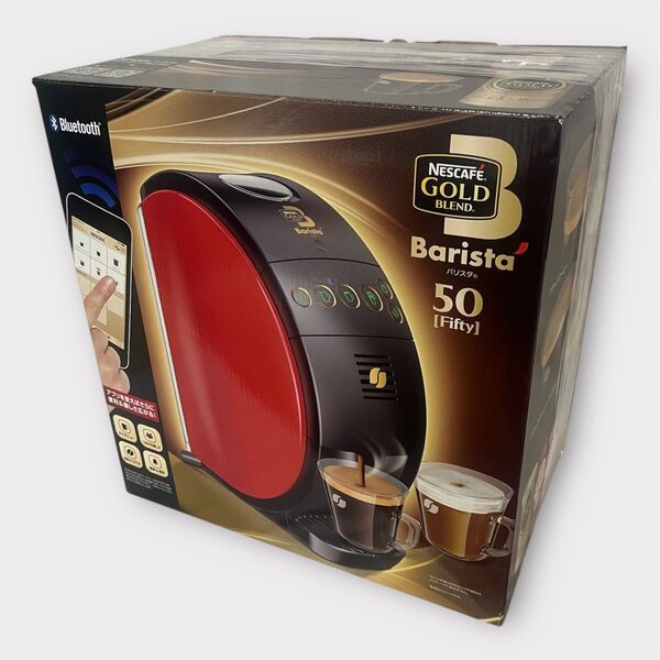 Nestle ネスカフェ ゴールドブレンド バリスタ 50 SPM9634-R レッド 未使用品