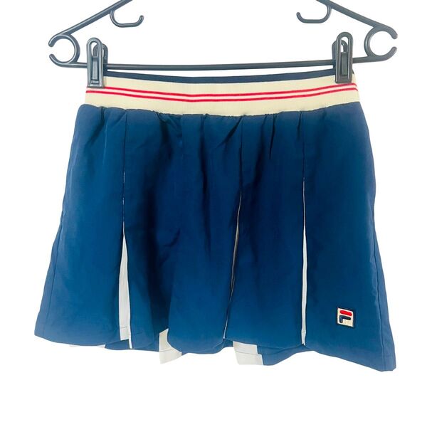 FILA フィラ テニスウェア スコート レディース Mサイズ ネイビー