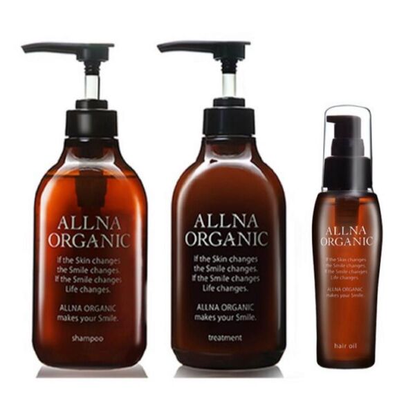 オルナオーガニック スムース シャンプー&トリートメント&ヘアオイル 3点セット