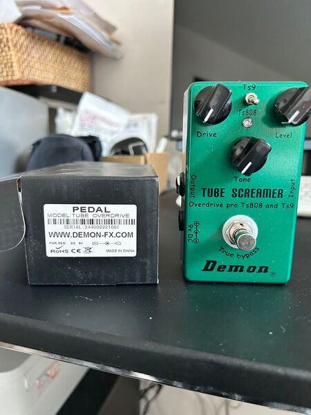 Demon-fx tube screamer overdrive pro ts808 and ts9 tsクローン品