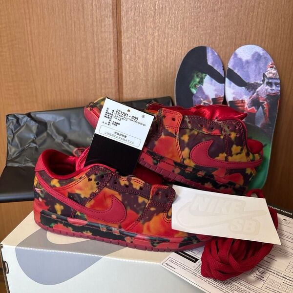 The Wizard of Oz × Nike SB Dunk Low "Poppy Field" ナイキ SB 24.0