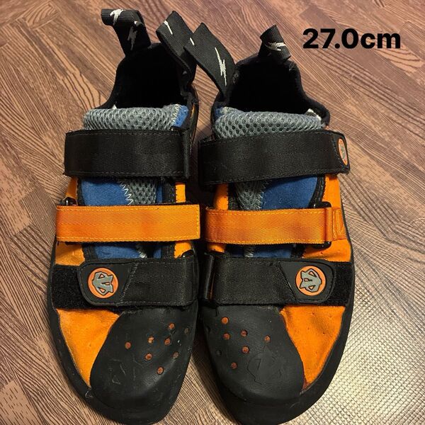 Evolv エボルブ Shaman シャーマン US7(JP27.0cm相当) クライミングシューズ ORANGE