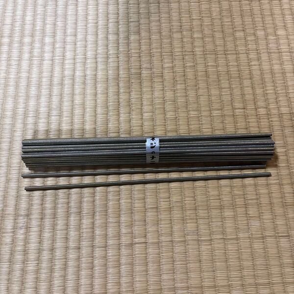 寸切(鉄/ユニクロメッキ) 長さ285mm 50本、ナットプレゼント
