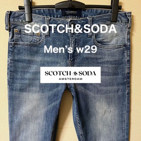 SCOTCH&SODA メンズ スリムデニムパンツ (used)w29