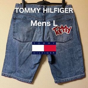 TOMMY HILFIGER メンズハーフデニムジーンズ (used)