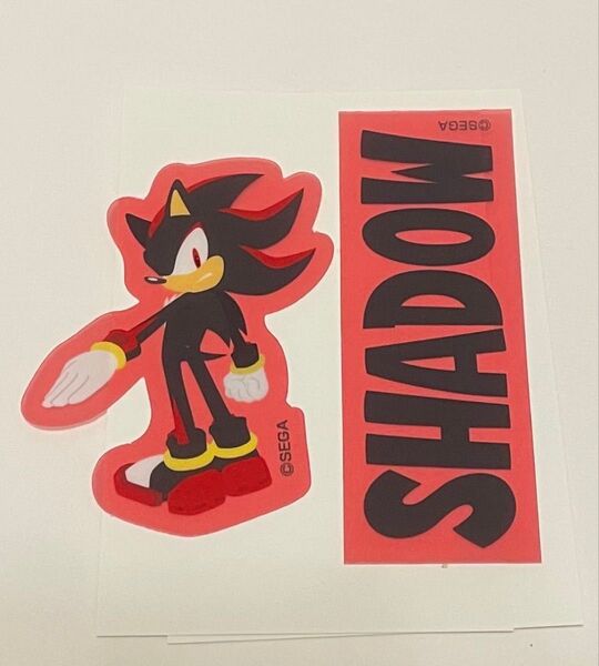 ソニック・ザ・ヘッジホッグ シャドウ ステッカー