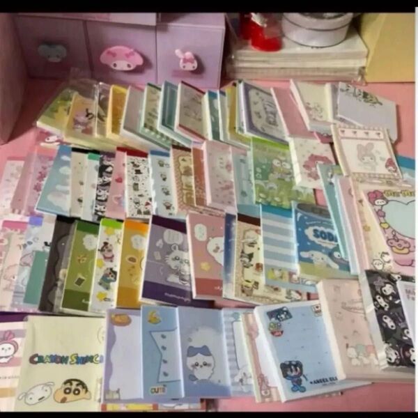 サンリオ ちいかわ クレヨンしんちゃん バラメモ 120枚
