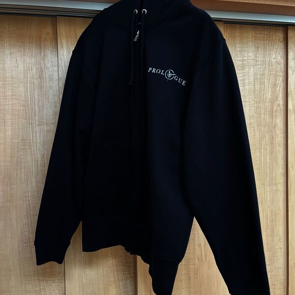 美品 羽生結弦 プロローグ パーカー 黒 S Hoodie ジップパーカー