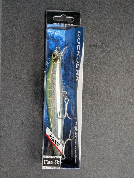 シマノ ロックジャーク 170F STグリーンクリア 170mm 51g フローティングミノー 青物ミノー