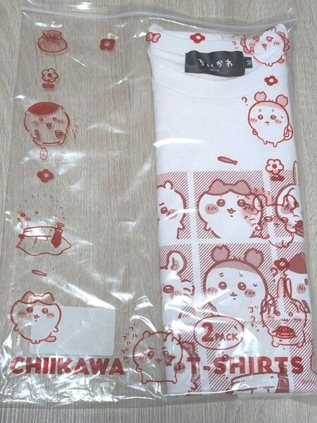ちいかわ トーキングヘッズ パックTシャツ みんなのみ Mサイズ